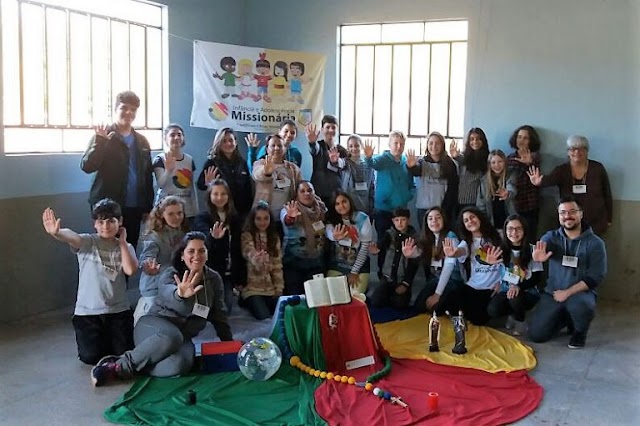 Morrinhos do Sul (RS) sediou o 1° Encontro de Líderes Missionários Infantis e de adolescentes da Diocese de Osório