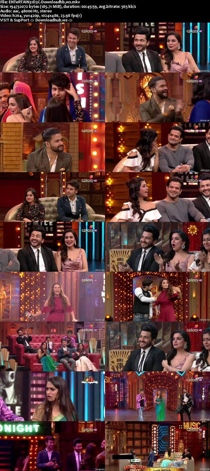 Entertainment Ki Raat 31 December 2017 Episode 14 HDTV 480p