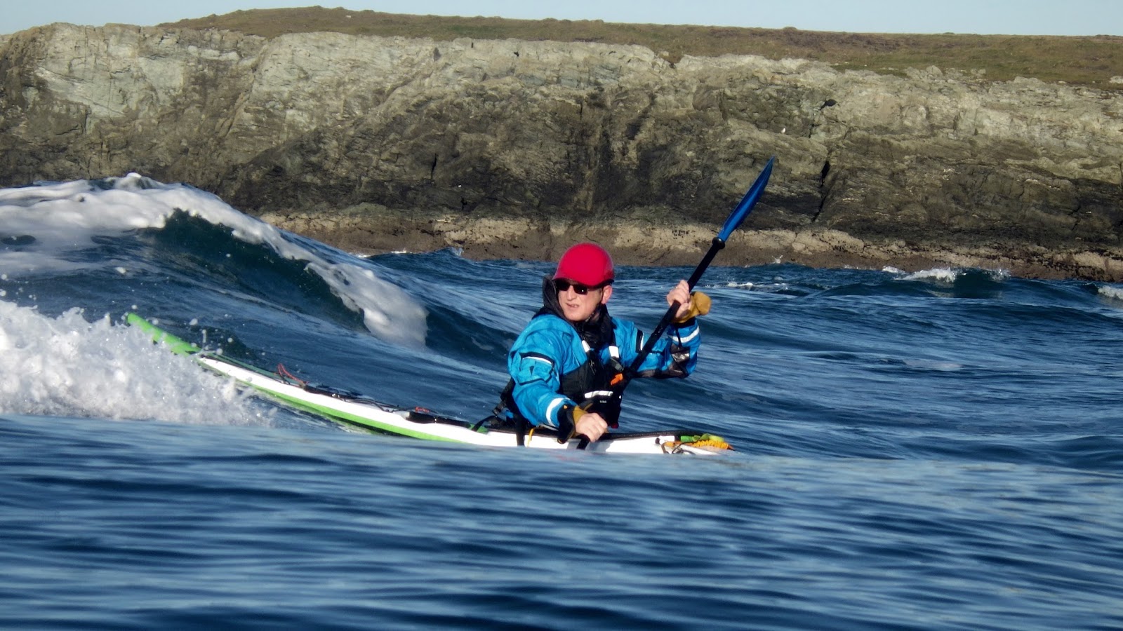 Sea Kayaking Anglesey North Wales Spring course's with Coastal