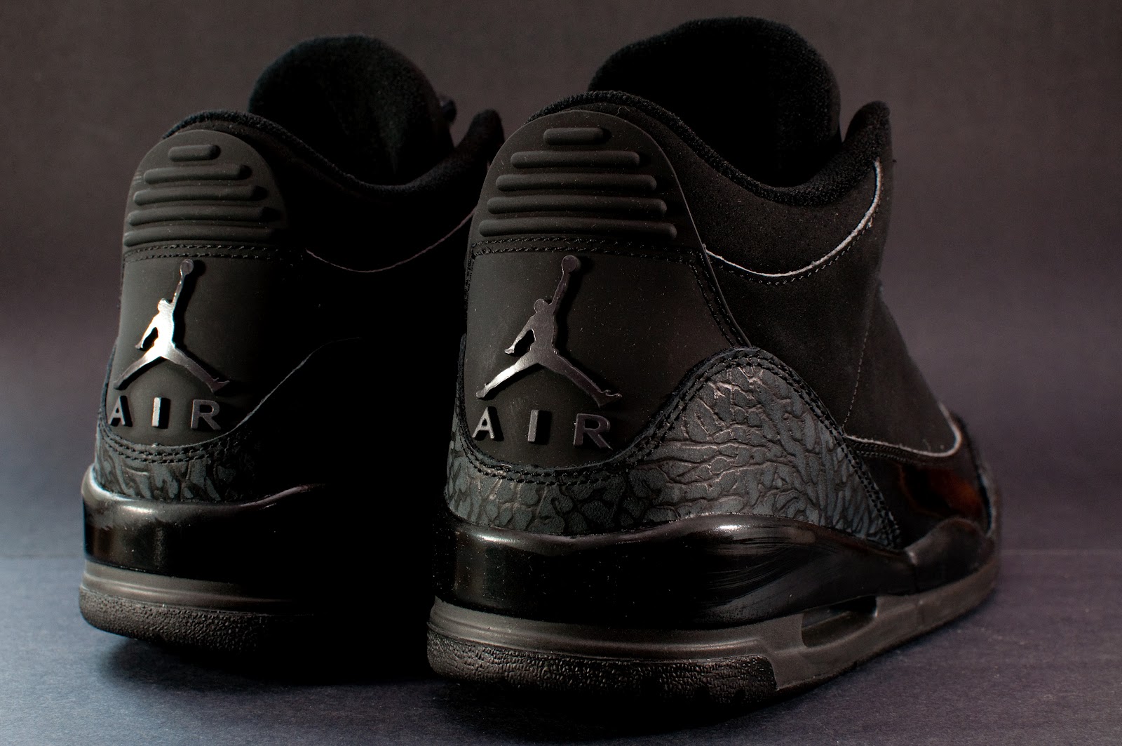 all black 3s