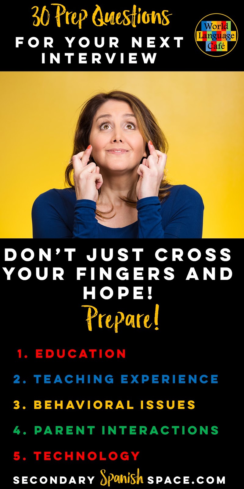 How To Ace Your Next Teaching Interview Secondary Spanish Space