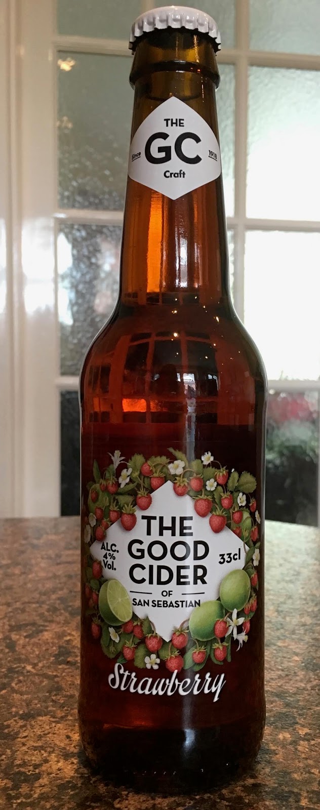 FOODSTUFF FINDS The Good Cider of San Sebastián Strawberry (Waitrose