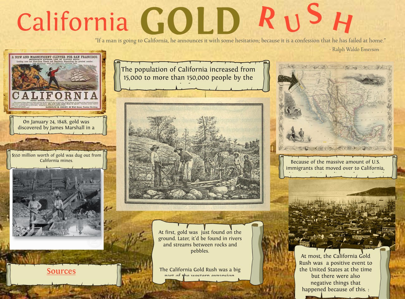 California Gold Rush Printable Pictures 114