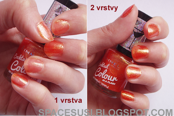 Cocktail Colour in a Flash, Rimmel London, lak na nehty