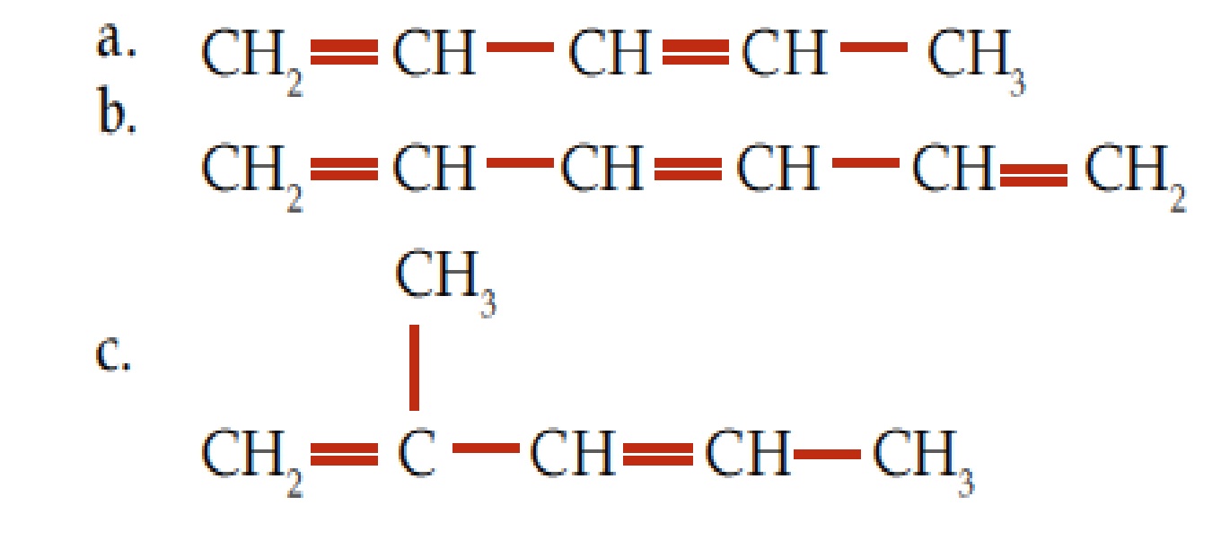 Хлорирование бутаном 1. Хлорирование пентадиена-1.3. Горение пентадиена. Укажите название гомолога для пентадиена 1 и 3. Полимеризация пентадиена 13.