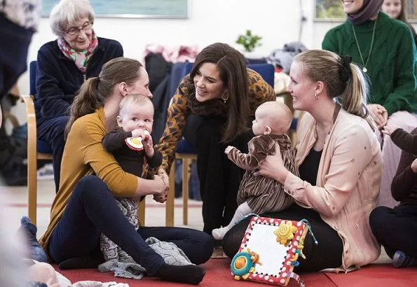 Crown Princess Mary wore Britt Sisseck blouse, Princess Mary wore By Malene Birger Torun winter coat