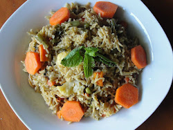 briyani cooker rice pressure biryani vegetable indian recipes ingredients