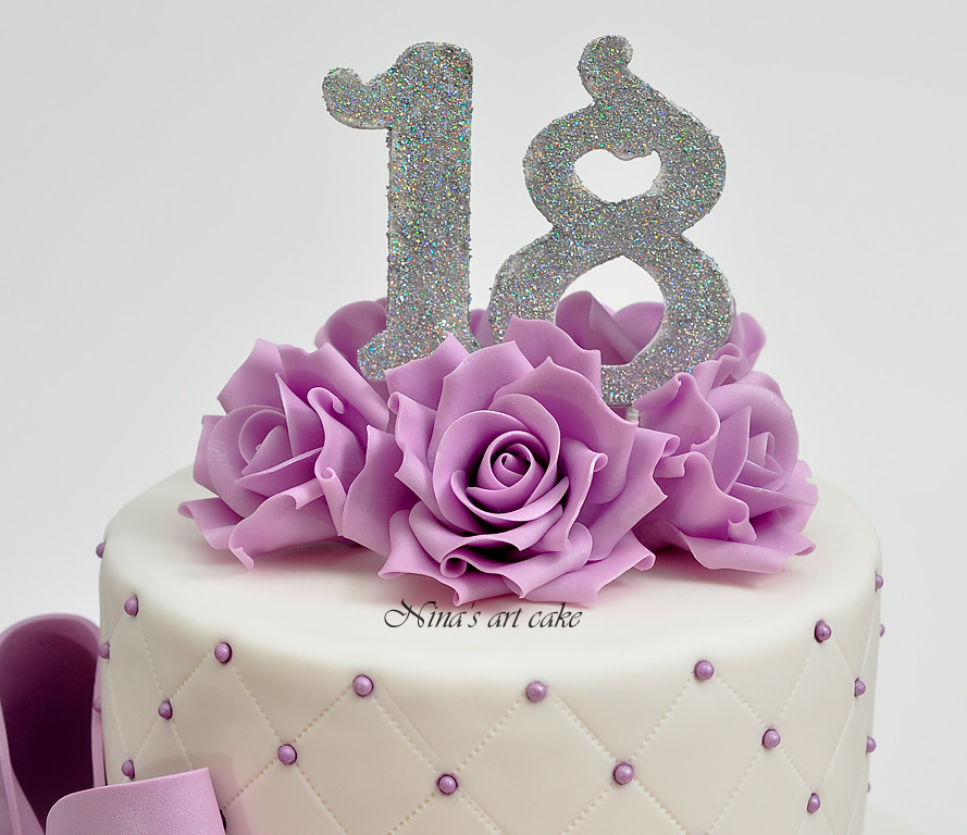 Tort Majorat Elegant Nina's Art Cake: Tort majorat pentru Vera