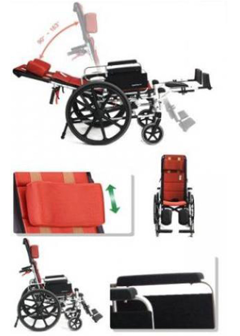 Karma Premium Safely and Comfortably Wheelchair Wheelchair India