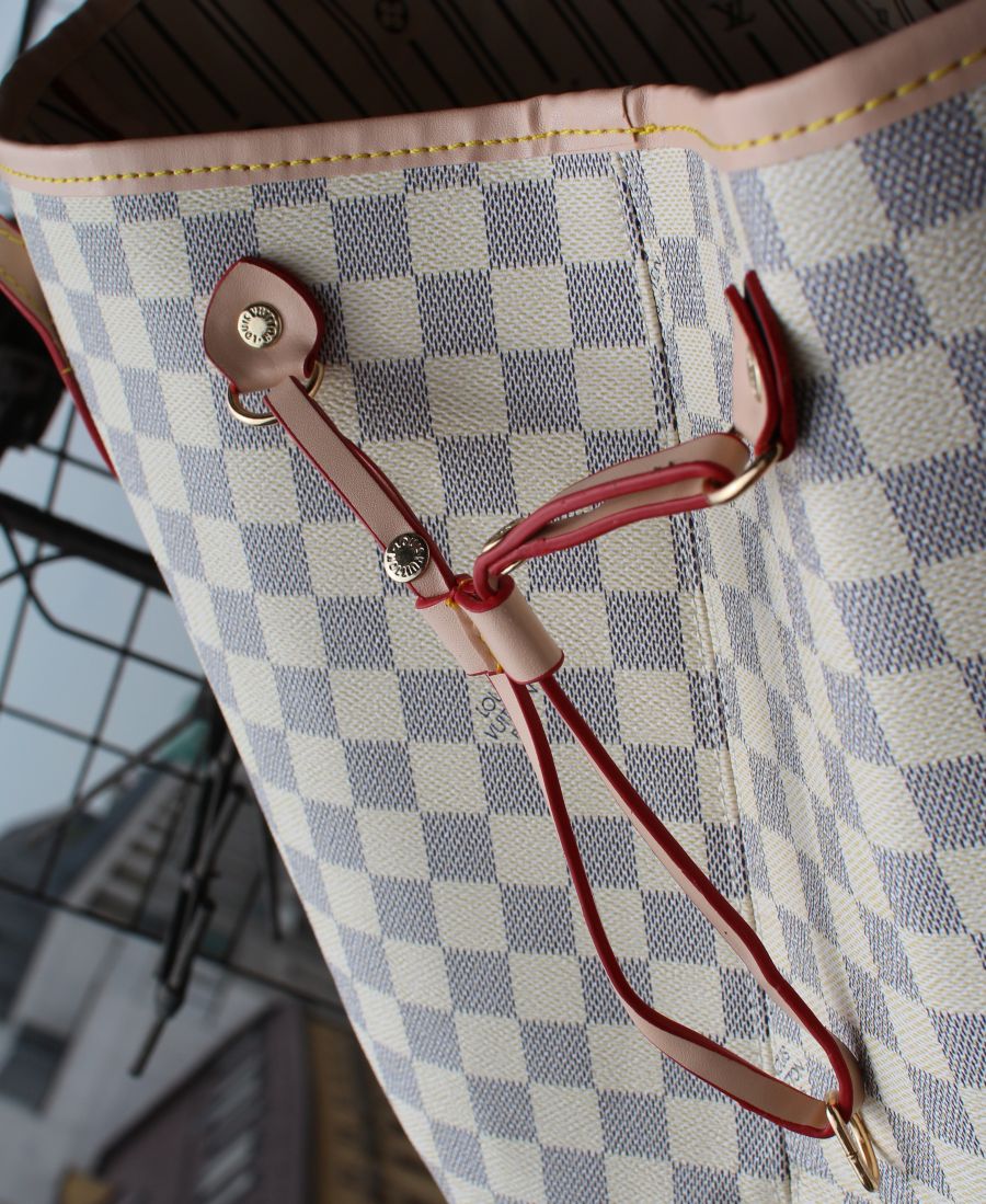 How To Spot A Fake Damier Azur Neverfull Literacy Basics