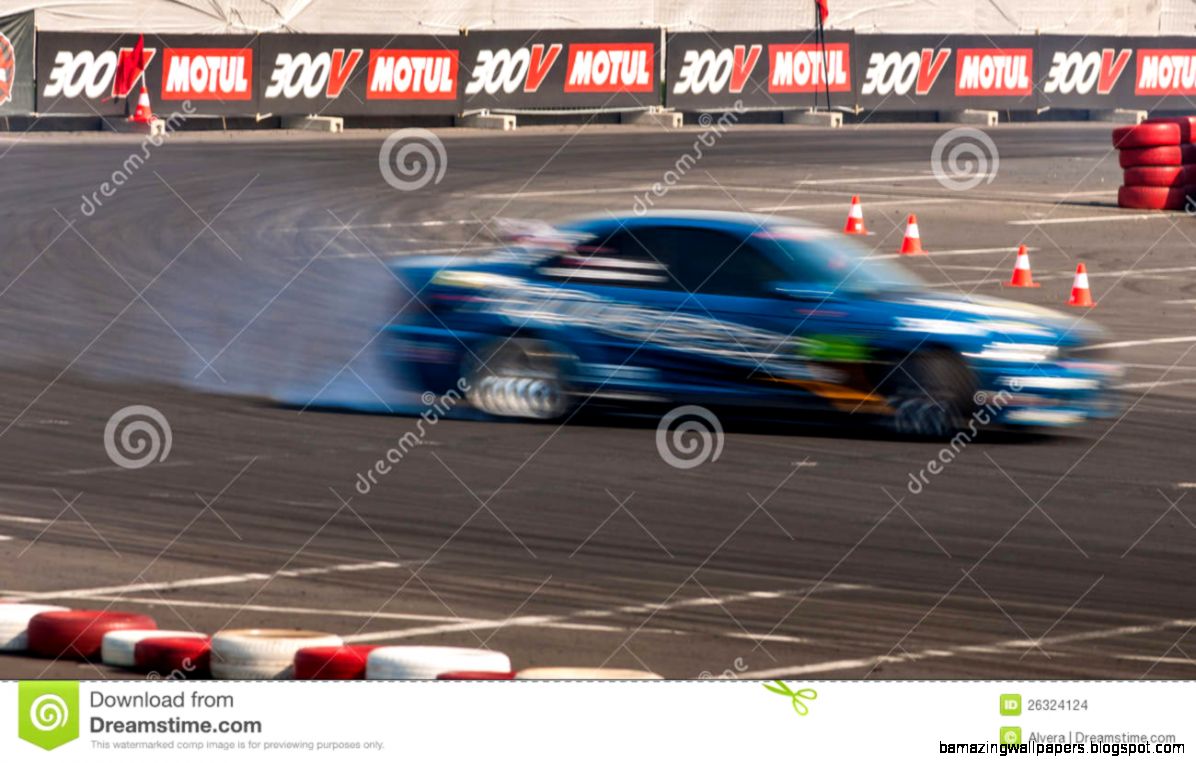 Drift Racing Car Motion Blur Editorial Stock Image   Image 26324124
