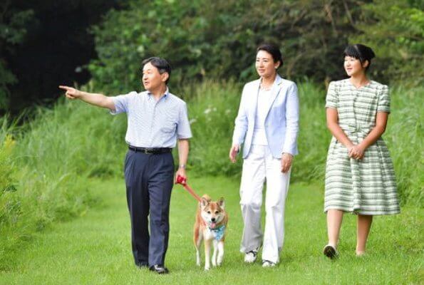 Emperor Naruhito, Empress Masako and Princess Aiko traveled on summer holiday at the Nasu Imperial Villa