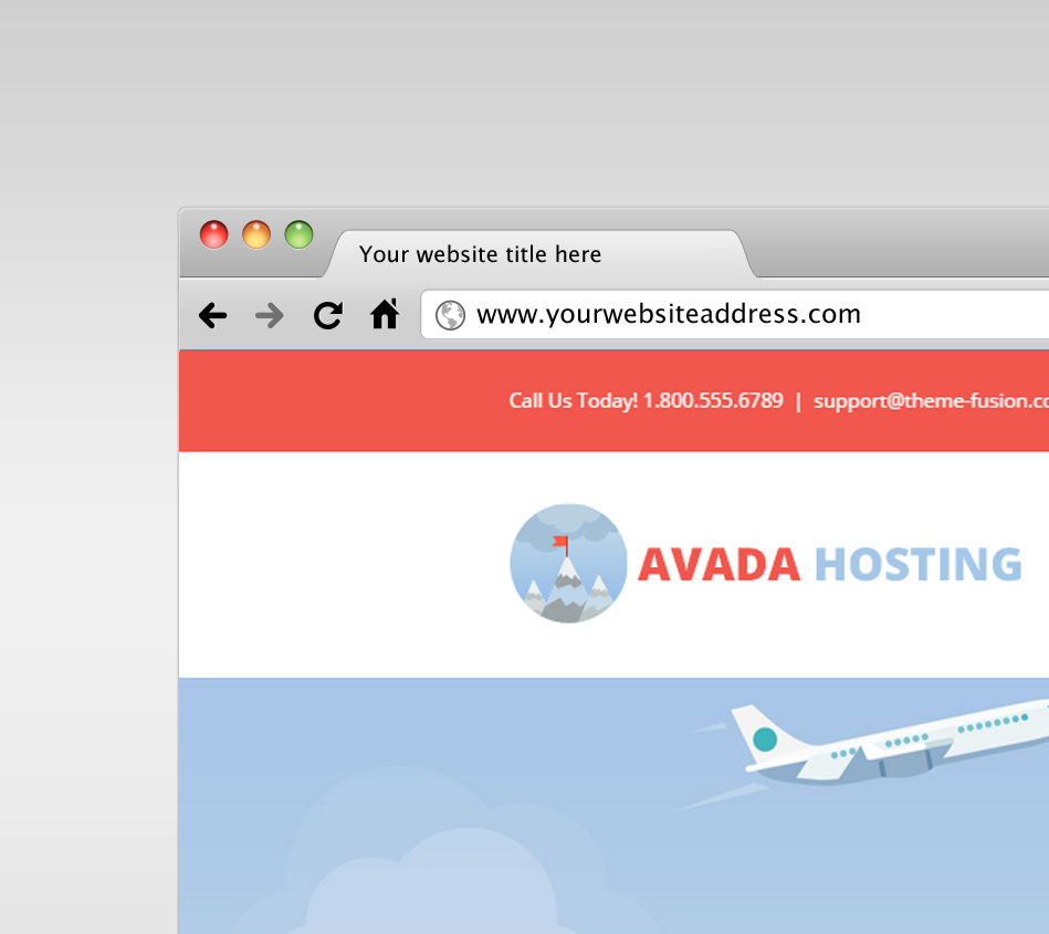 High Resolution Chrome Browser Mockup Free Download