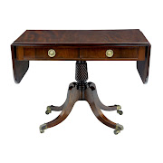 A 19th Century English Mahogany Sofa Table, Offered by Debenham Antiques Ltd .