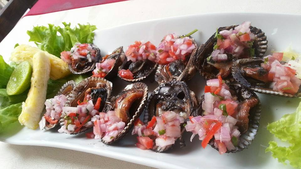 CONCHAS NEGRAS ASADAS ( comida típica de Tumbes) RECETAS DE COMIDA