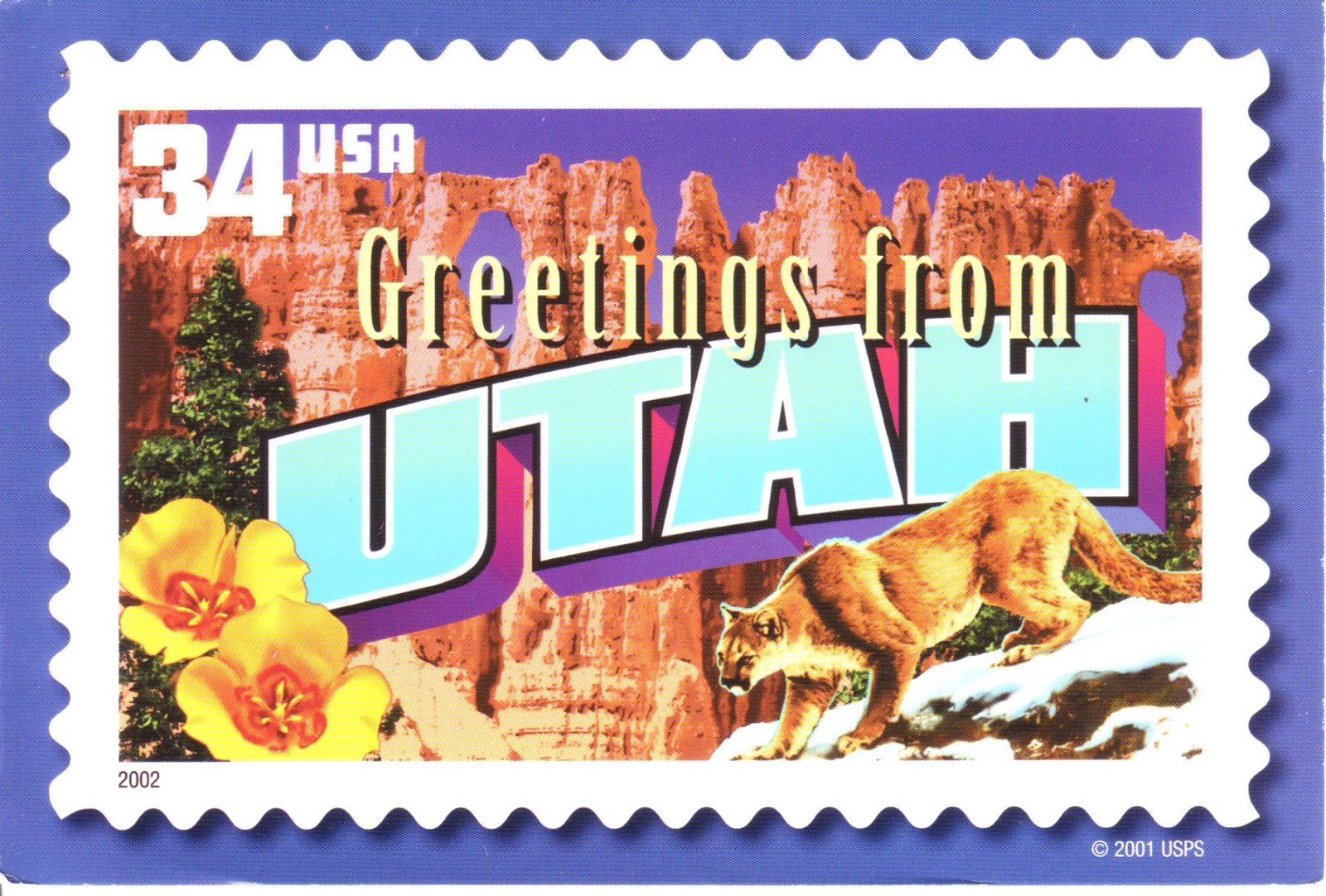The World in Postcards Sabine's Blog Greetings from Utah, USA