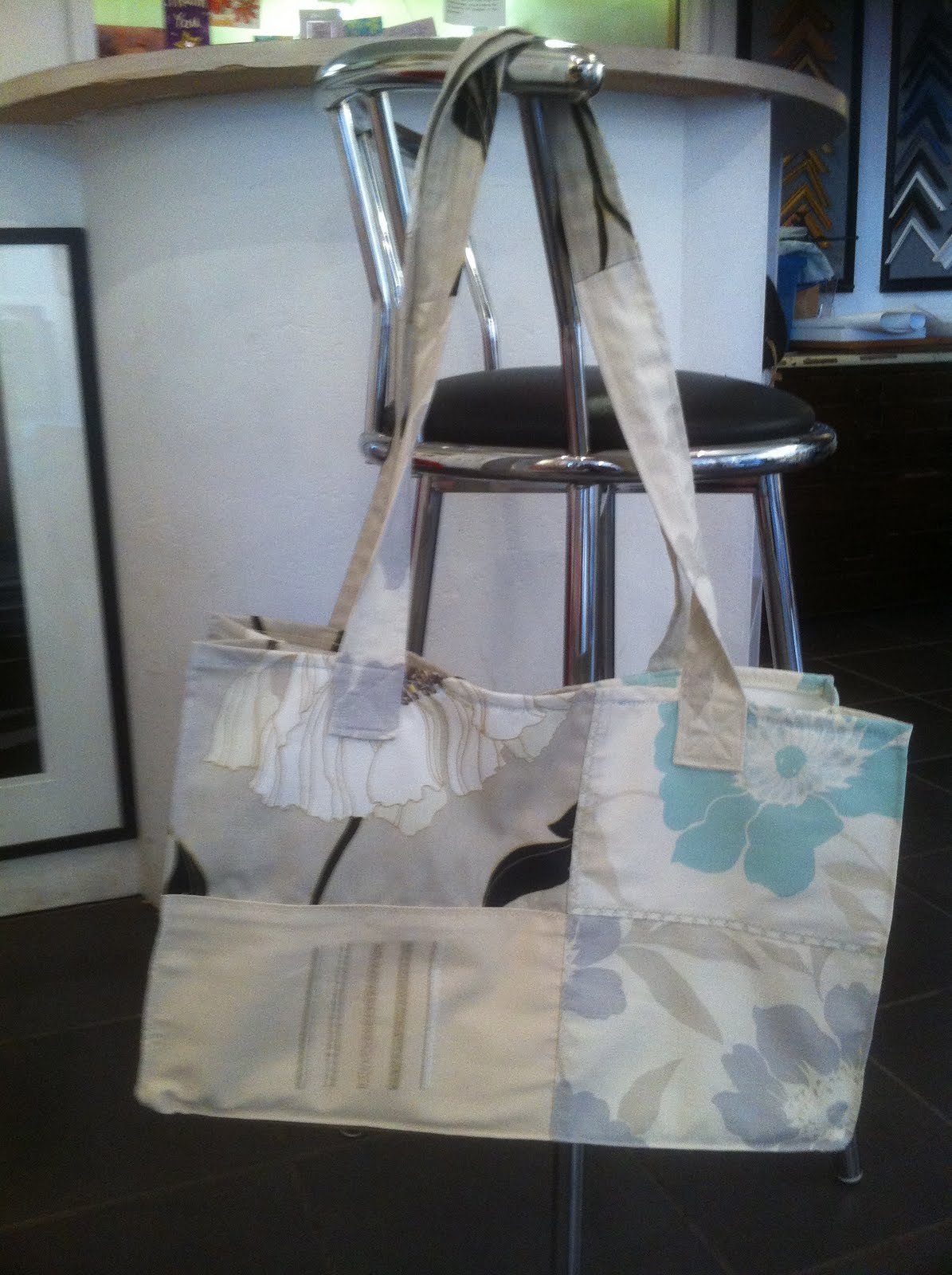 Quilters Cottage Norfolk Patchwork Shopping Bag