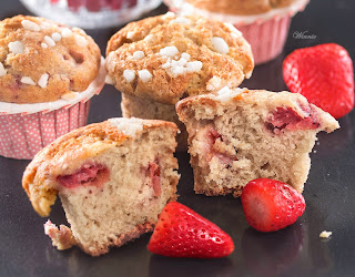 Strawberry Muffin  from Something Sweet: Winnie's Blog