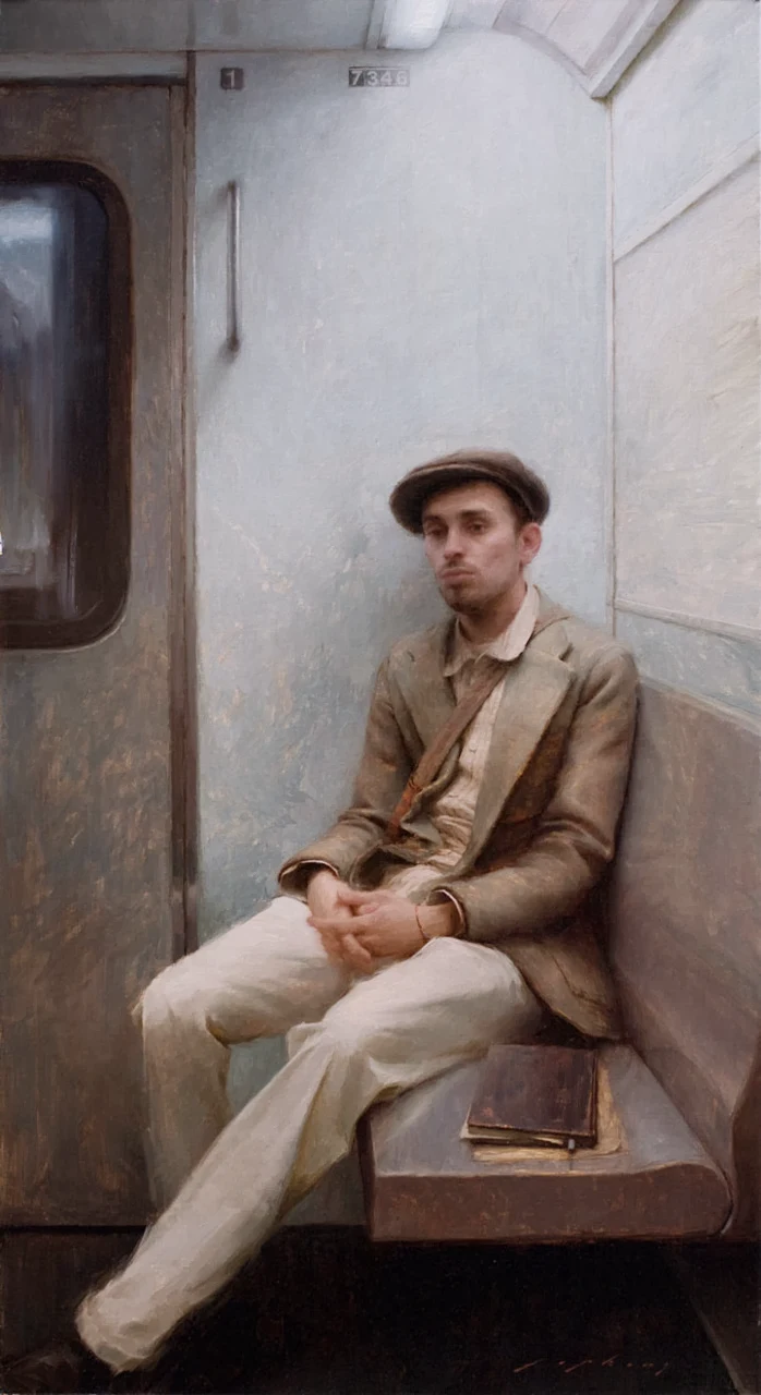 Jeremy Lipking painting of the artist Joseph Todorovitch Jeremy Lipking painting of the artist Joseph Todorovitch