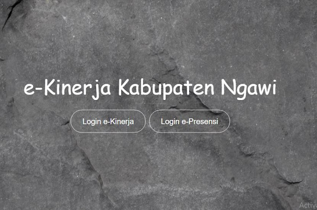 Download Manual E-Kinerja Kabupaten Ngawi