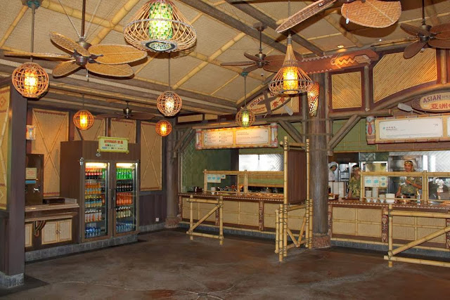 Restaurantes en ADVENTURELAND Tahitian+Terrace