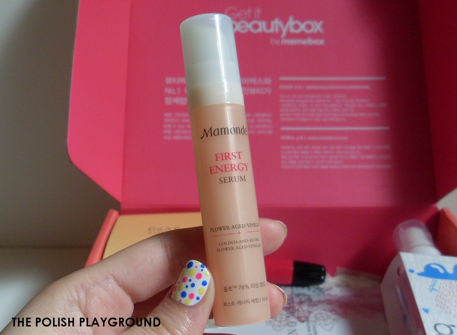 Memebox Luckybox #1 Unboxing and First Impressions - Mamonde First Energy Serum