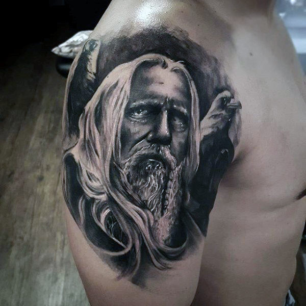 tatuaje de Odin