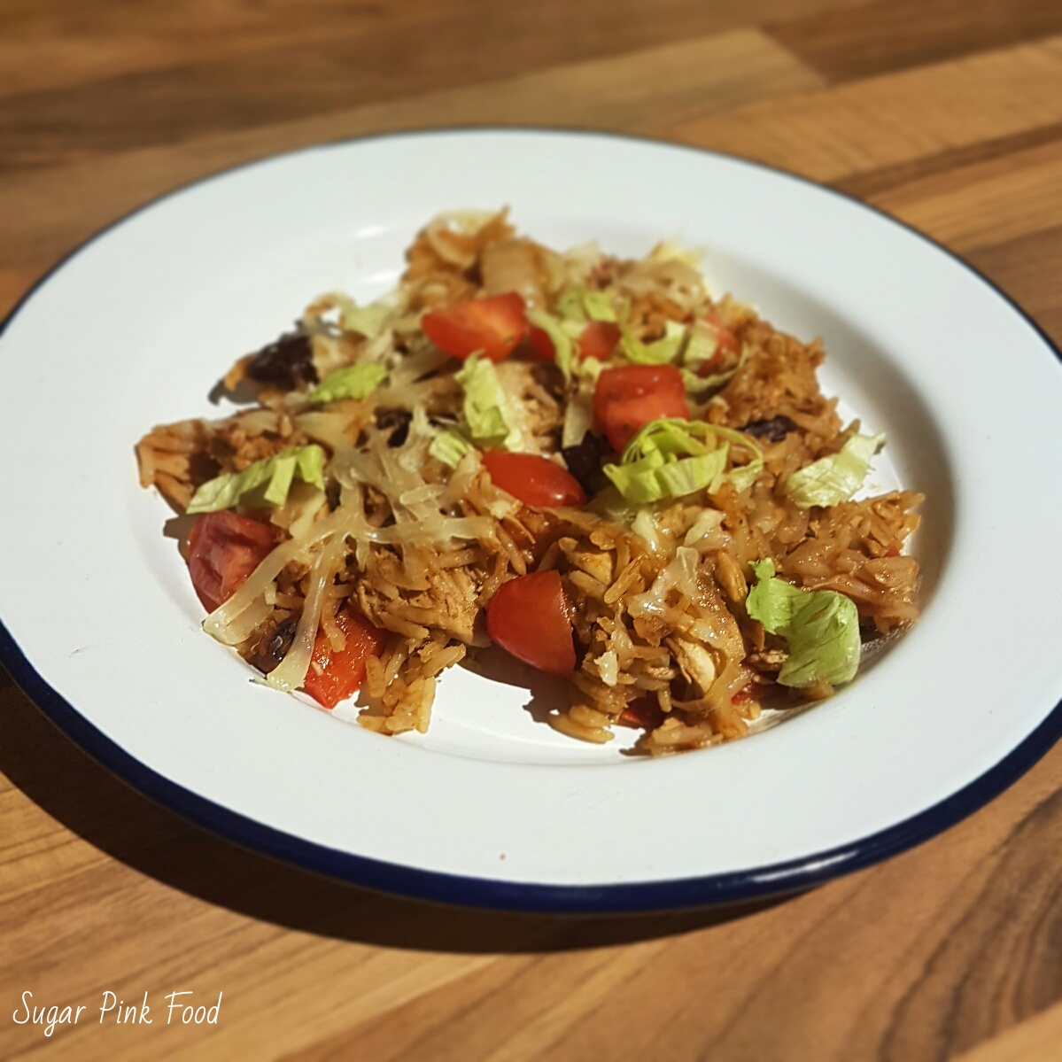 Shredded BBQ Chicken Burrito Bowls Slimming World Sugar Pink Food