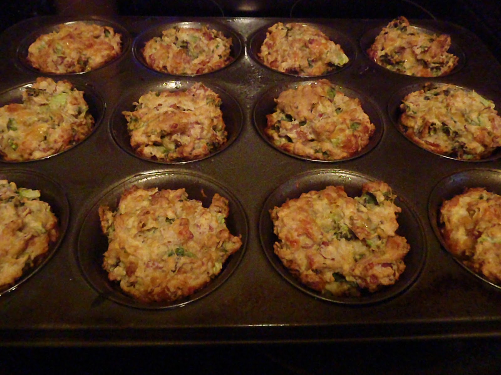 Savory Breakfast Muffins (Makes 12)