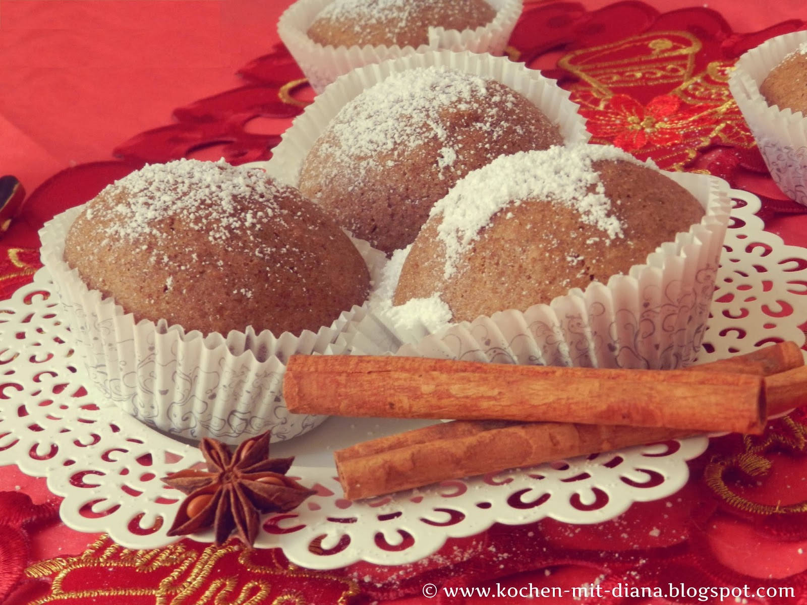 Lebkuchen-Muffins | Kochen mit Diana
