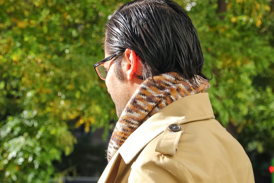 DIY Cómo tejer una bufanda de hombre para regalas estas Navidades