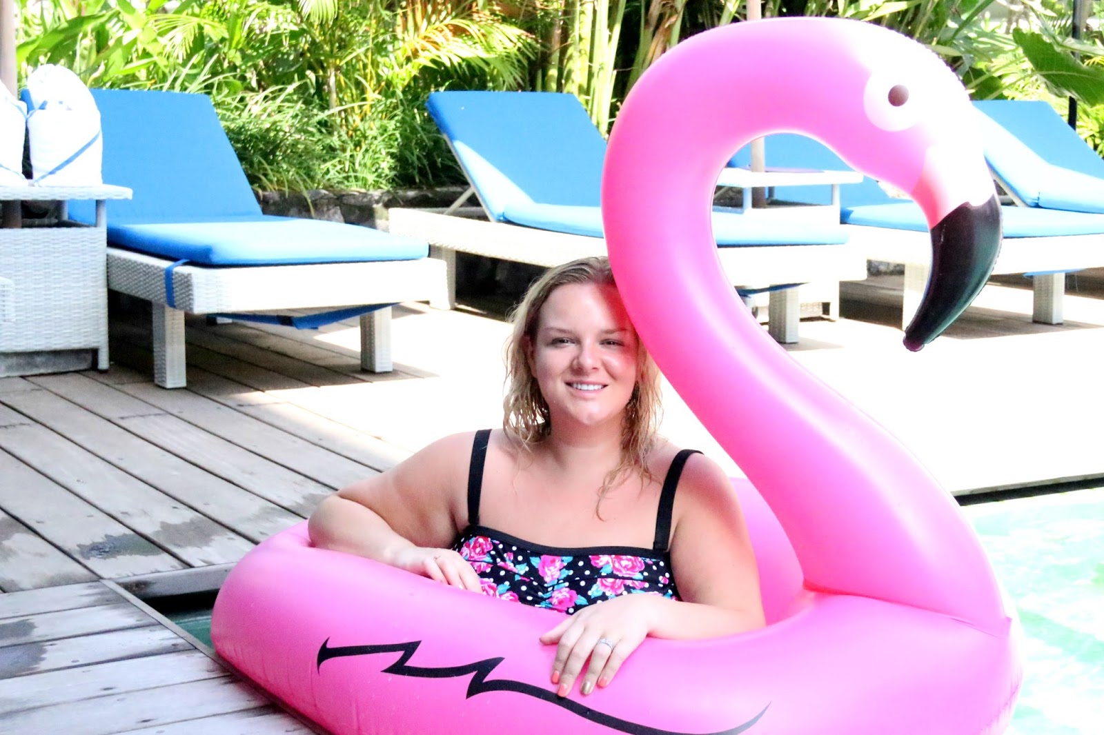 Flamingo Pool Float Yours Clothing Tankini