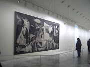 This is a wonderful piece of work in itself but tells the story of Guernica . guernica picasso animated
