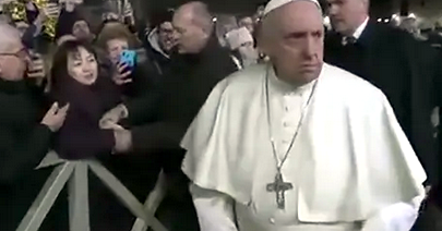 “Why destroy their faith?”: What the Asian woman said to Pope Francis before he slapped her