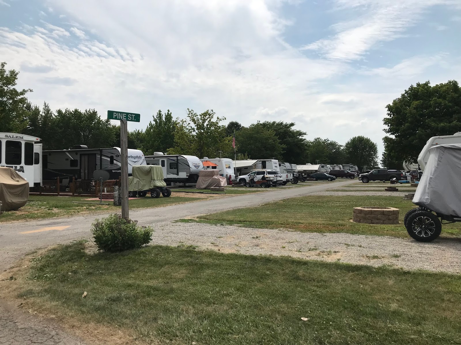 Two Utah Gypsies RVing National Sites in the US Tall Timbers