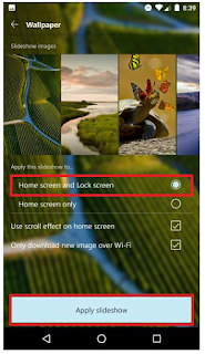 Cara mengatur wallpaper lock screen menggunakan Microsoft Launcher di Android