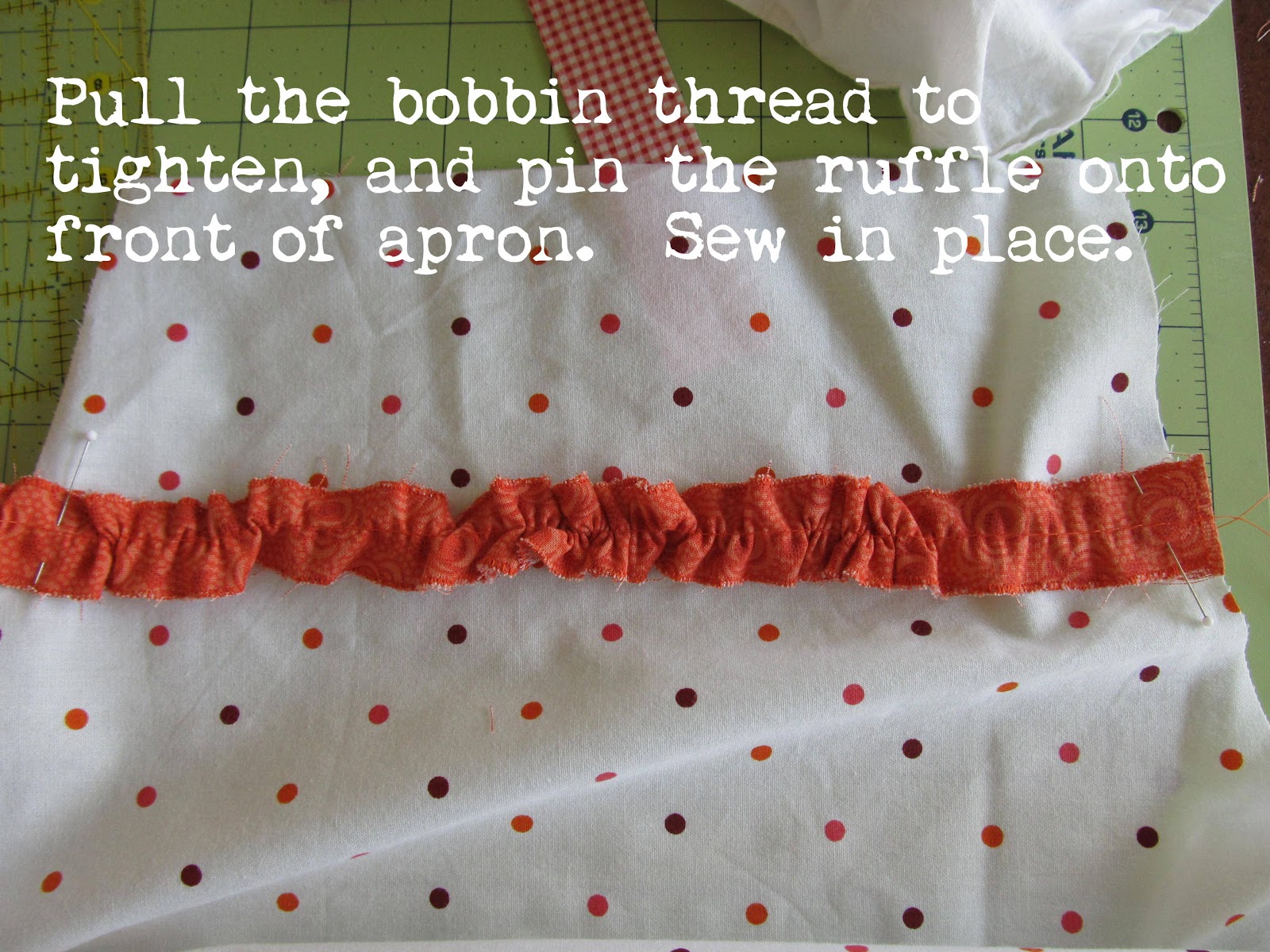 Pickup Some Creativity Ruffled Pillowcase Apron Tutorial