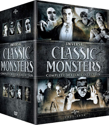 Universal Classic Monsters Complete 30 Film Collection Dvd Box Set