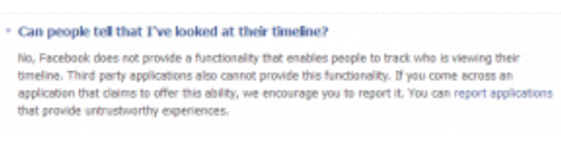 who is looking at your facebook profile