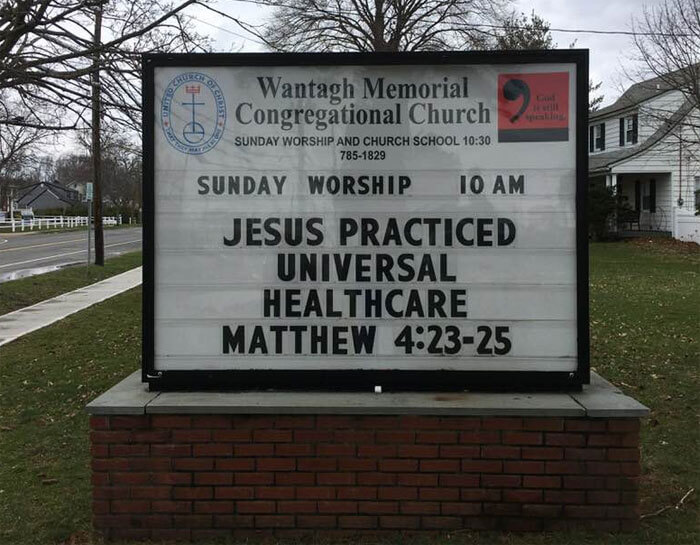 A New York Church Has Gone Viral For Its Brilliant Signs