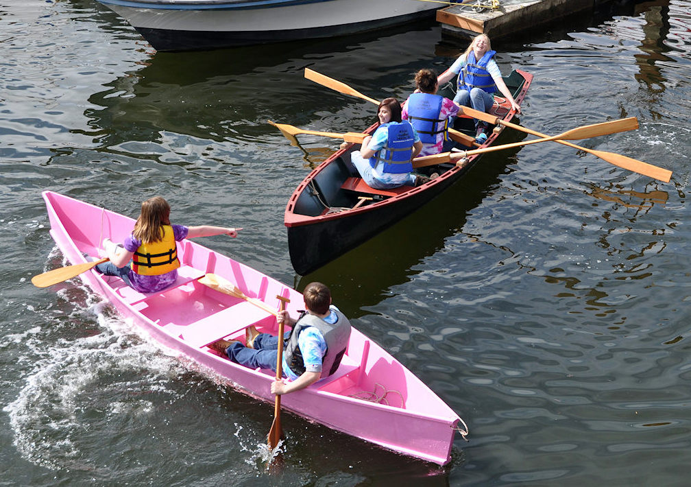 ROWING FOR PLEASURE Depoe Bay Wooden Boat Show 2013