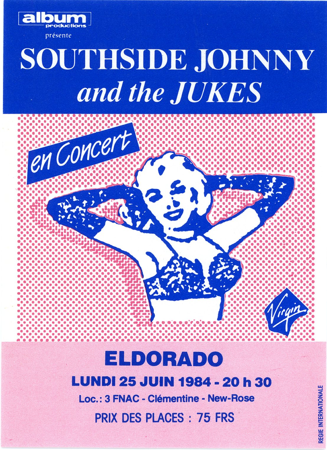 ANCIENS BILLETS DE CONCERTS OLD CONCERT TICKETS BACK TO THE