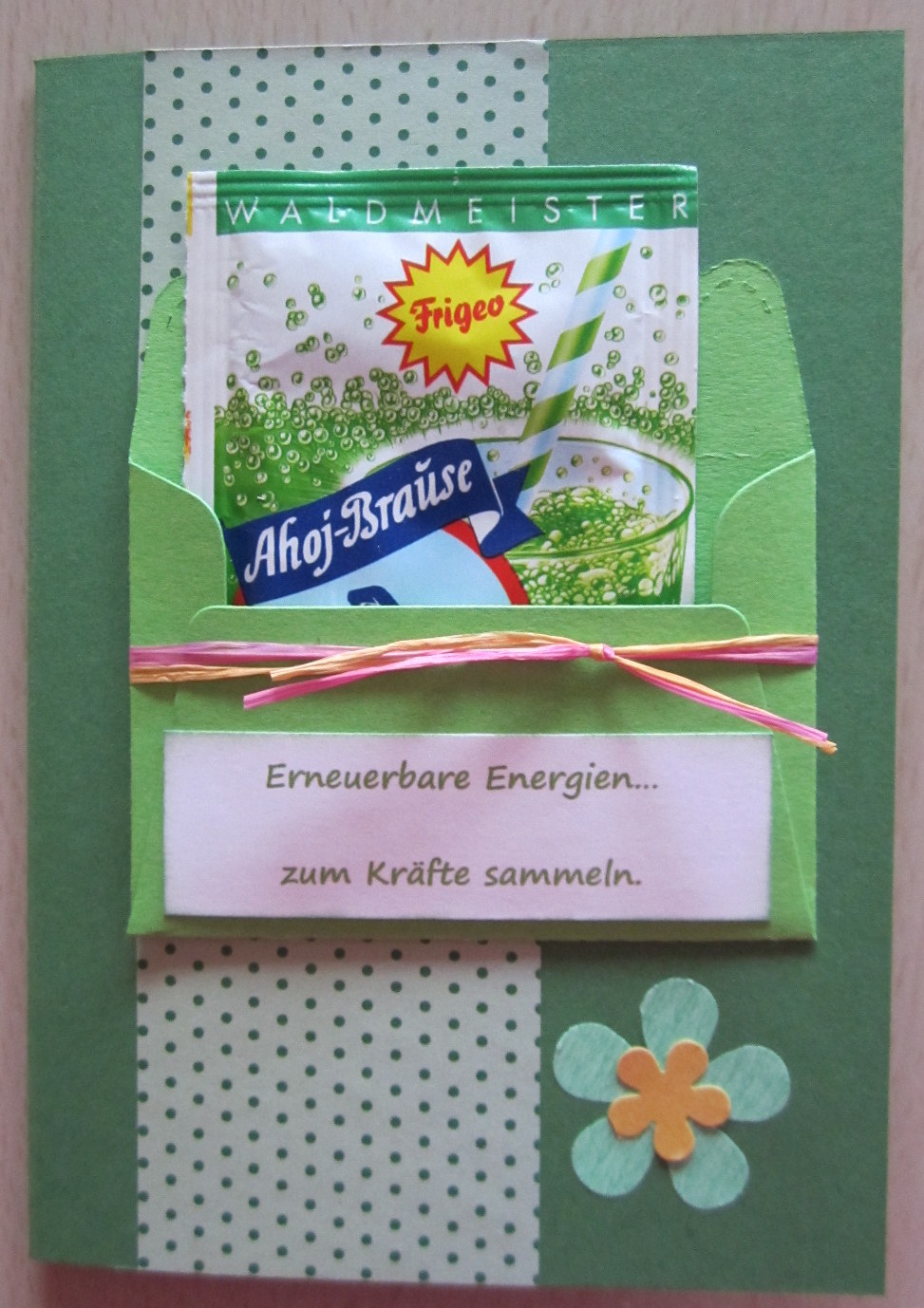 Diamantin´s Hobbywelt: Brausepulver-Karten
