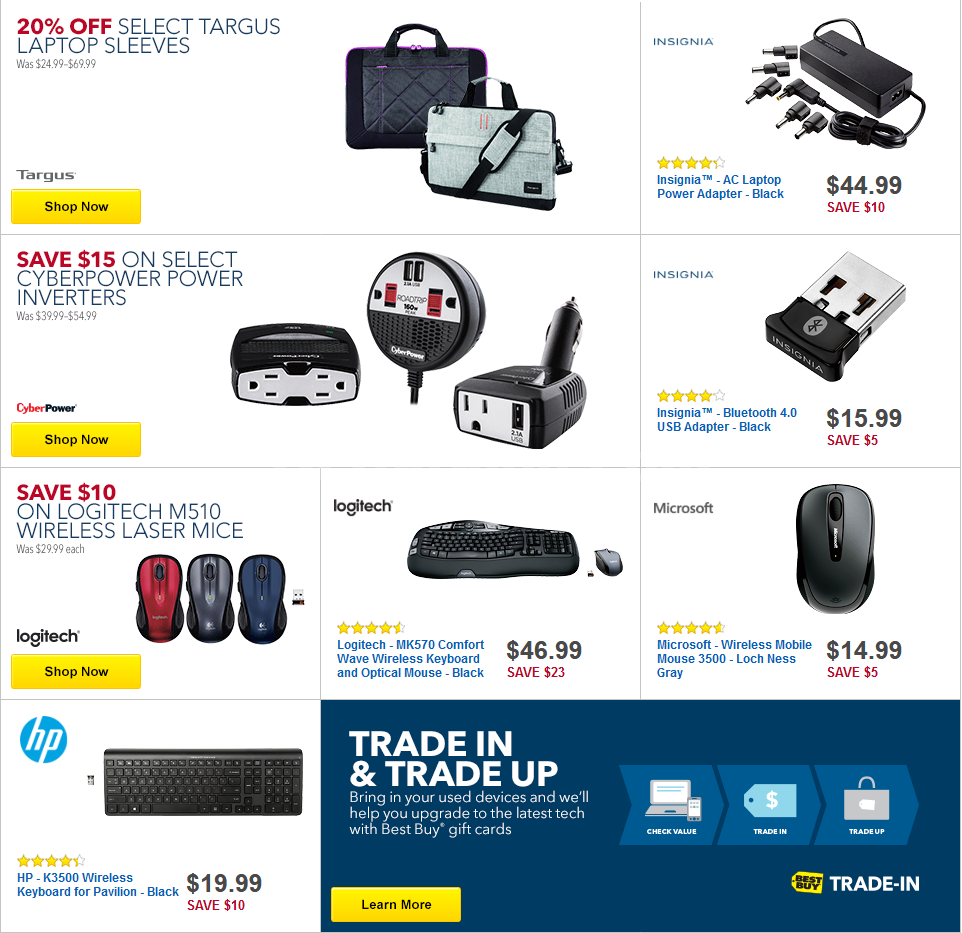 Best Buy Weekly Ad Induced Info