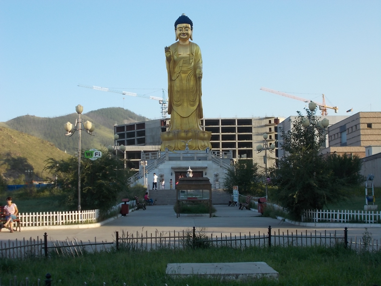 Гандан храм в Улан Баторе