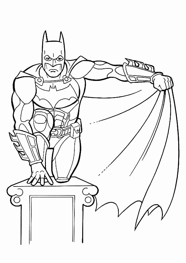 Batman And Robin Coloring Pages