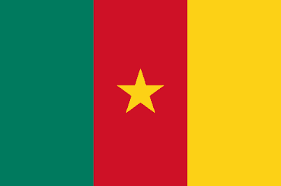 Logo Gambar Bendera Negara Kamerun PNG JPG ukuran 400 px
