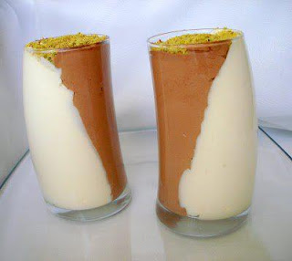 Duo de mousse au deux chocolats 