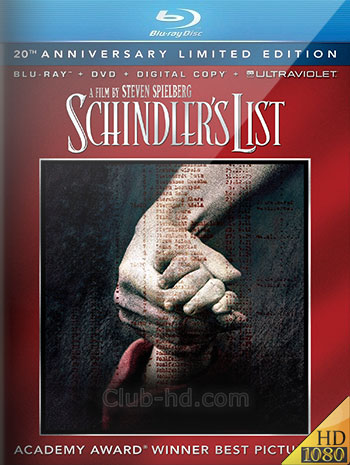 Schindler's List (1993) 1080p BDRip Dual Latino-Inglés [Subt. Esp] (Drama)