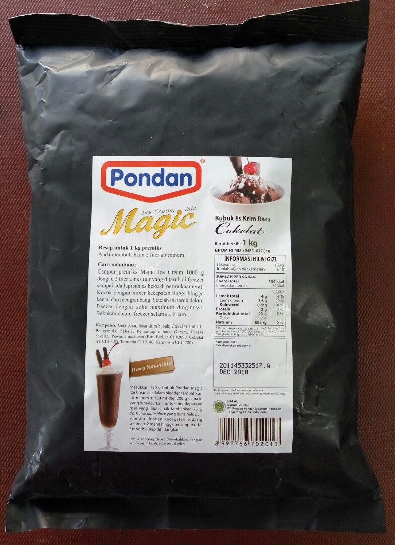 Get Tepung Pondan Es Krim PNG